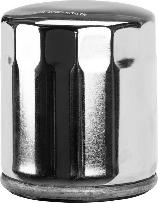 OIL FILTER M8 CHROME PS171XC-SBM image 1