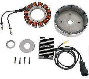 ALTERNATOR KIT RIGID MOUNT 4-SPEED 70-84 CE-60AR image 1