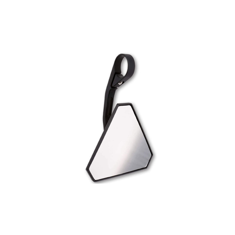 Load image into Gallery viewer, TETRA BAR END MIRROR LONG STEM EACH BLACK 301-314 image 2
