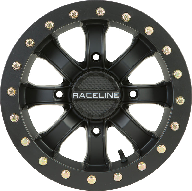 Load image into Gallery viewer, MAMBA BDLK WHEEL 15X7 4/137 3.5+3.5 (0MM) BLACKOUT A71B-57037-T-00 image 2
