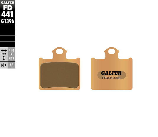 BRAKE PADS SINTERED FD441G1396 FD441G1396 image 1