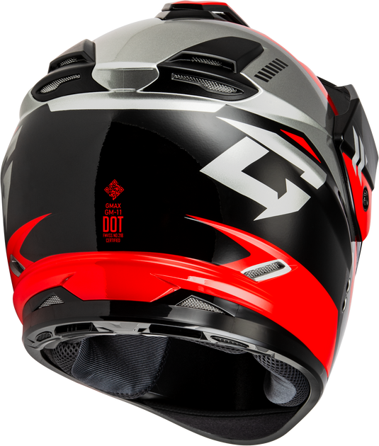 GM-11 RONIN HELMET BLACK/RED SM A1115154 image 4