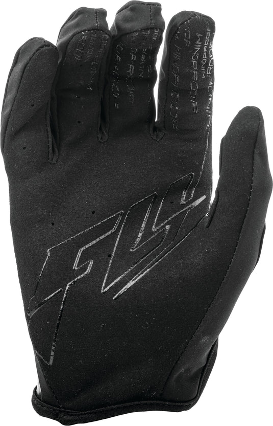 YOUTH WINDPROOF GLOVES BLACK SZ 06 371-14006 image 2