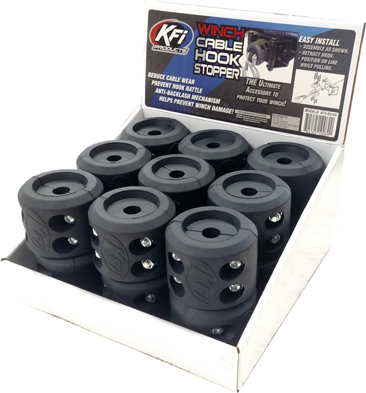 CABLE STOPPER COUNTER DISPLAY 18/PK BOX-SCHS image 1