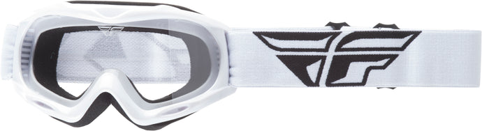 2018 FOCUS YOUTH GOGGLE WHITE W/CLEAR LENS 37-4023 image 1