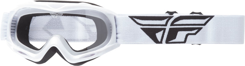 Load image into Gallery viewer, 2018 FOCUS YOUTH GOGGLE WHITE W/CLEAR LENS 37-4023 image 1
