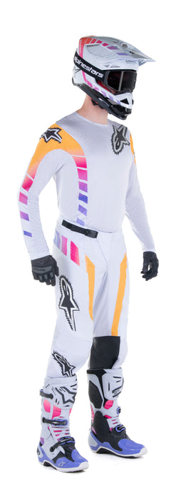 TECHSTAR LE DAYTONA 23 JERSEY GREY/ORANGE FLUO/RHODAMINE SM 3767523-9243-S image 3