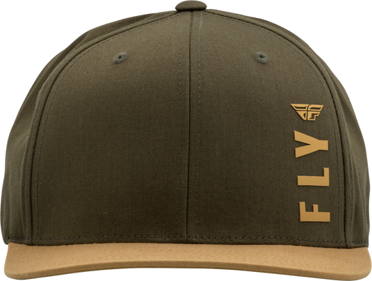 FLY VIBE HAT OLIVE GREEN/MUSTARD 351-0037 image 2