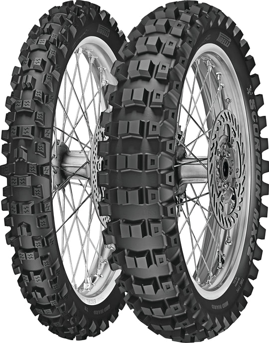 TIRE MX32 MID HARD FRONT 90/100-21 57M BIAS TT 3842600 image 1