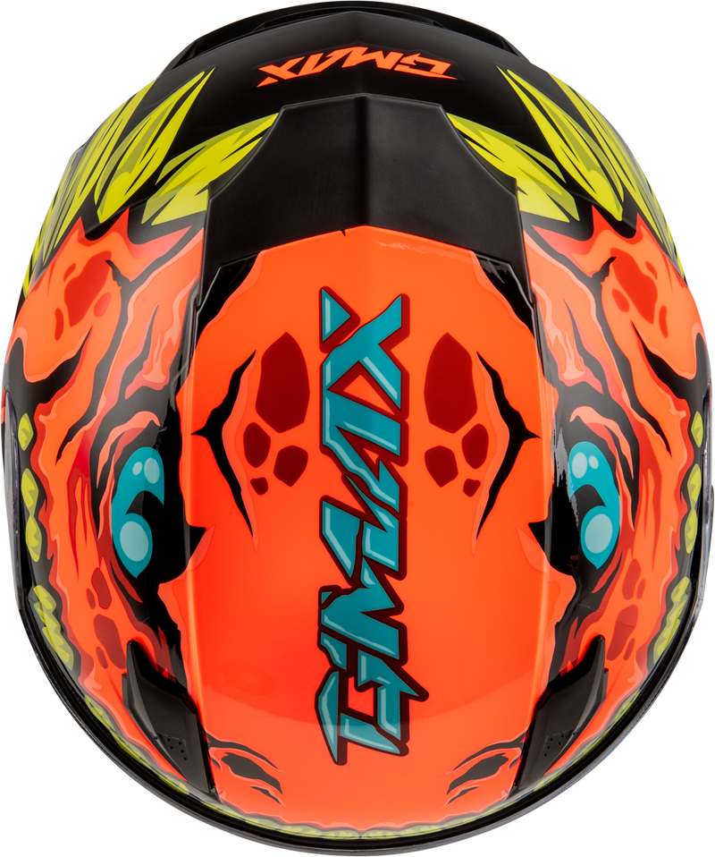 Load image into Gallery viewer, YOUTH GM-49Y DRAX SNOW HELMET ORANGE YS F2499270 image 3
