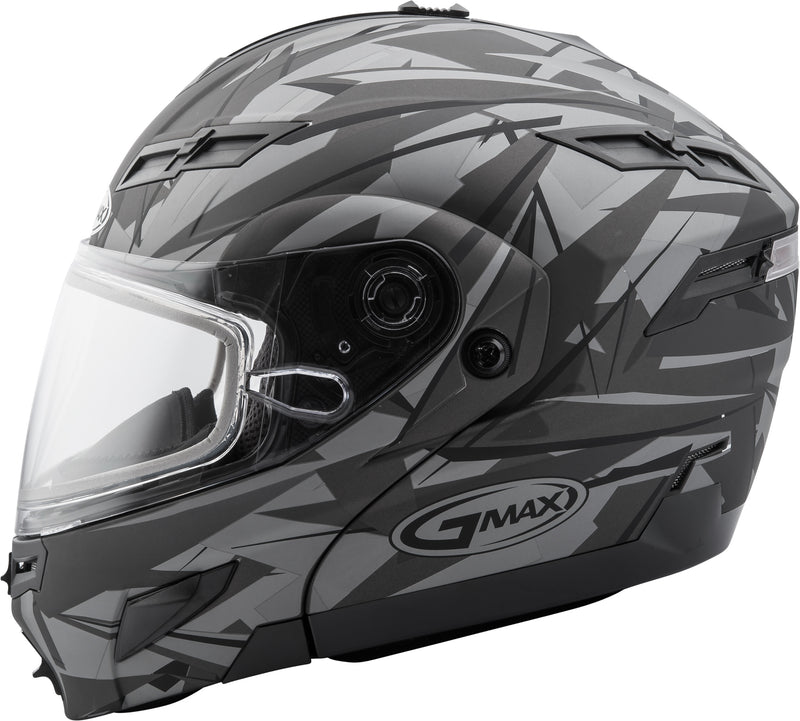 Load image into Gallery viewer, GM-54S MODULAR SCRIBE SNOW HELMET MATTE BLACK/GREY LG G2549026 image 5

