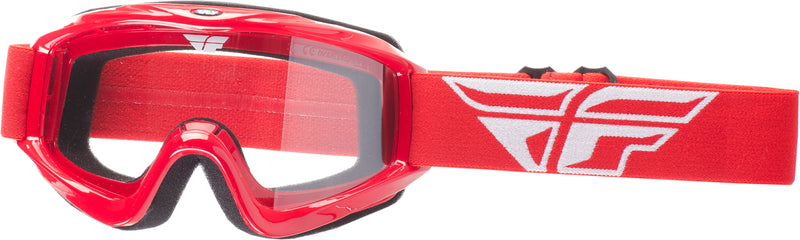 Load image into Gallery viewer, 2018 FOCUS GOGGLE RED W/CLEAR LENS 37-4002 image 1
