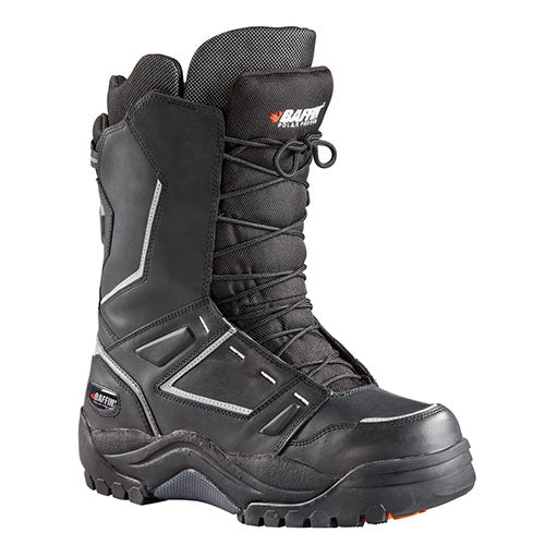 BAFFIN POWDER BOOTS-MENS BLACK/SILVER (9)