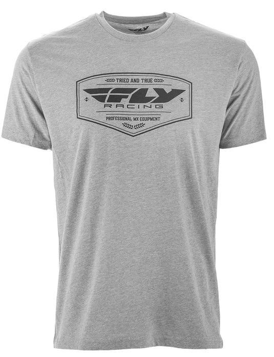 FLY PATHFINDER TEE HEATHER/GREY SM 352-1088S image 1