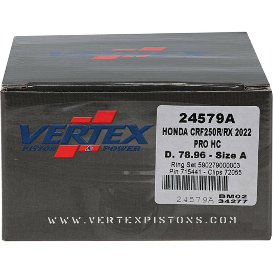 PISTON KIT HC FORGED 78.96/STD 14.4:1 HON 24579A image 4