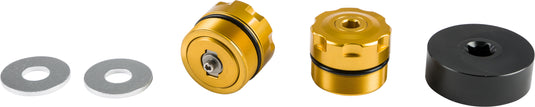 49MM BILLET PRELOAD ADJUSTER GOLD 491G image 1