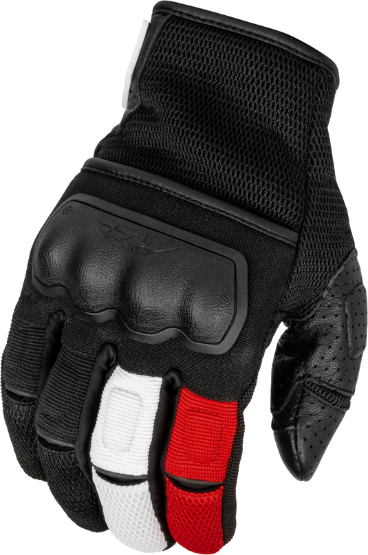 COOLPRO FORCE GLOVES BLACK/WHITE/RED XL 476-4127X image 1