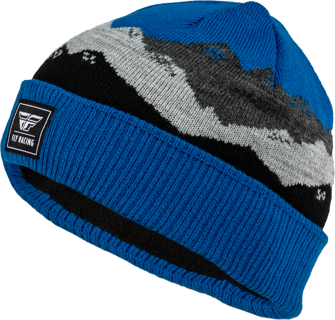 YOUTH FLY SNOW BEANIE BLACK 22.4073 ROYAL image 1
