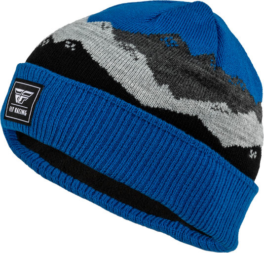 YOUTH FLY SNOW BEANIE BLACK 22.4073 ROYAL image 1
