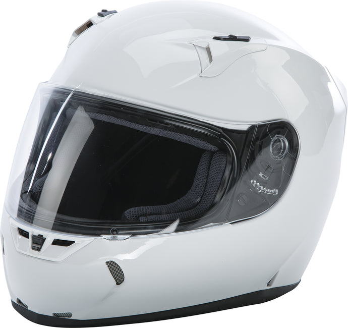 REVOLT SOLID HELMET ECE WHITE 2X 73-83532X image 1