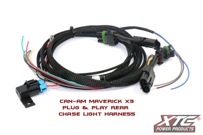 PLUG N PLAY REAR CHASE BAR HARNESS CAN-MAV-LBH image 1