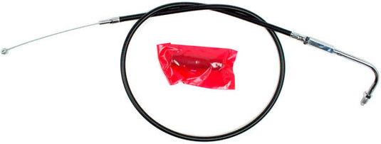 BLACK VINYL THROTTLE CABLE 06-0419 image 1