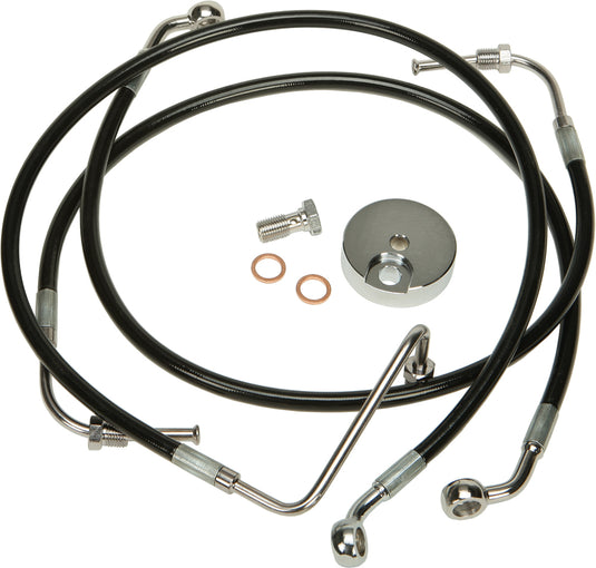 BRAKELINE KIT BLK TOURING HD-0304-BK image 1