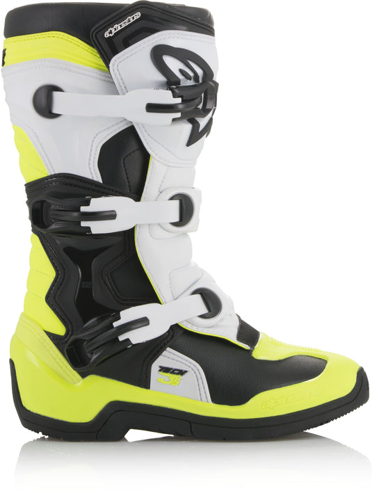 TECH 3S BOOTS BLACK/WHITE/YELLOW SZ 07 2014018-125-7 image 4