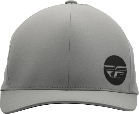 FLY DELTA HAT LIGHT GREY/BLACK SM/MD 351-0117S image 2