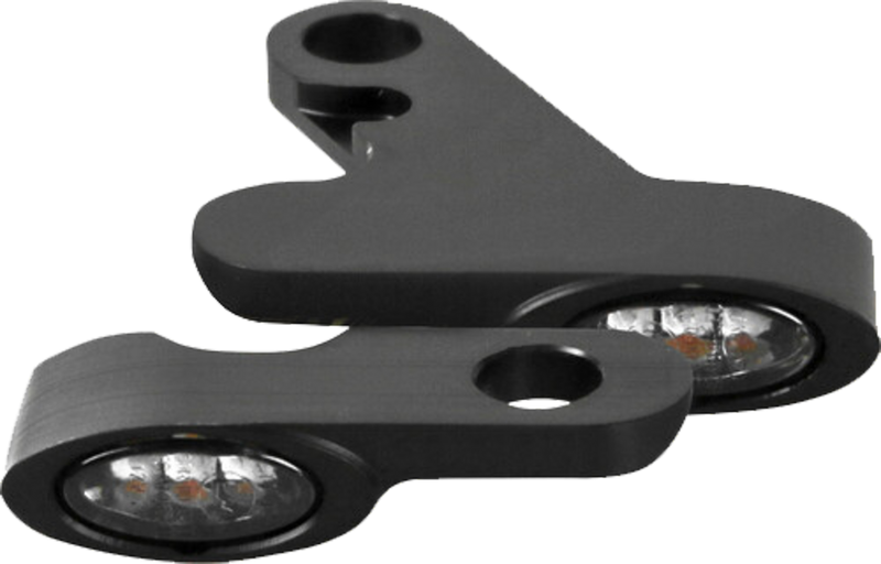 Load image into Gallery viewer, BLACK ELYPSE LED 2-1 TURN SIGNALS M8 ST K68500 image 1
