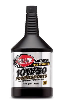 REDLINE 10W50 QT POWERSPORTS 42604 image 1