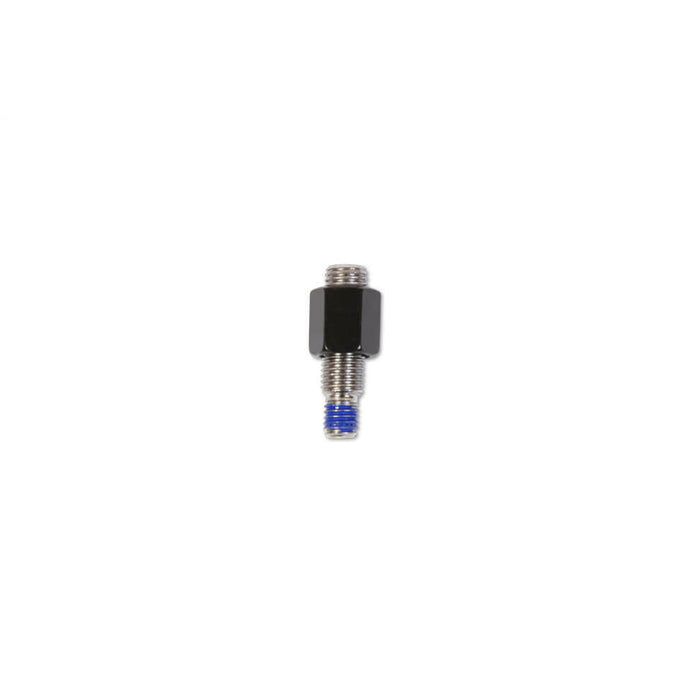 MIRROR ADAPTER EACH BLACK M10X1.5 TO M8X1.25 RGHT THREAD 304-049 image 1