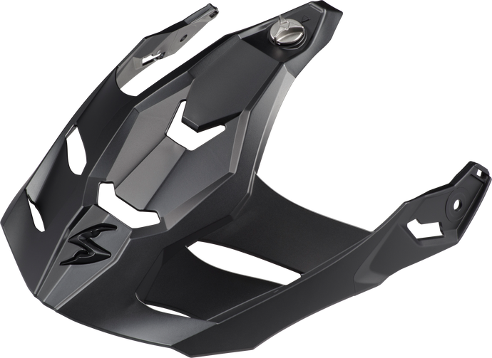 XT9000 PEAK VISOR MATTE BLACK 52-590-03 image 1