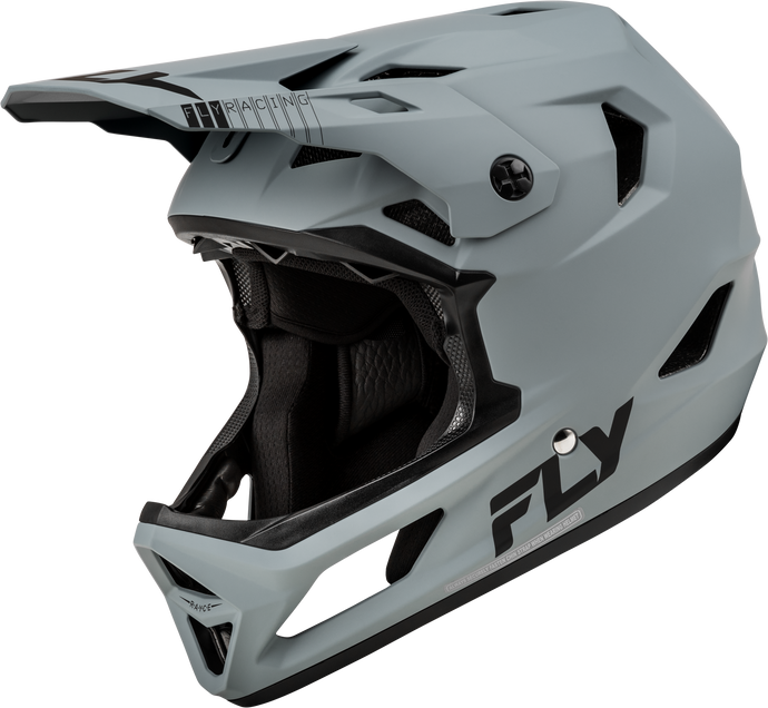 YOUTH RAYCE HELMET MATTE GREY YM 73-3614YM image 1