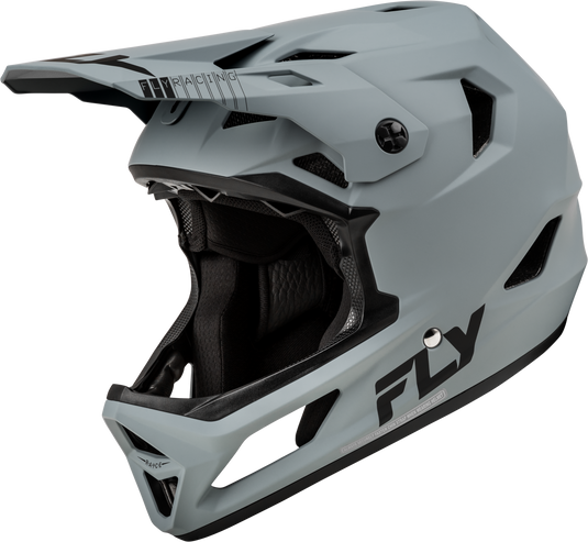 YOUTH RAYCE HELMET MATTE GREY YS 73-3614YS image 1