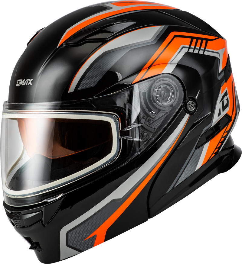 Load image into Gallery viewer, MD-01S TRANSISTOR SNOW HELMET ORANGE/BLACK 2X M20139288 image 1

