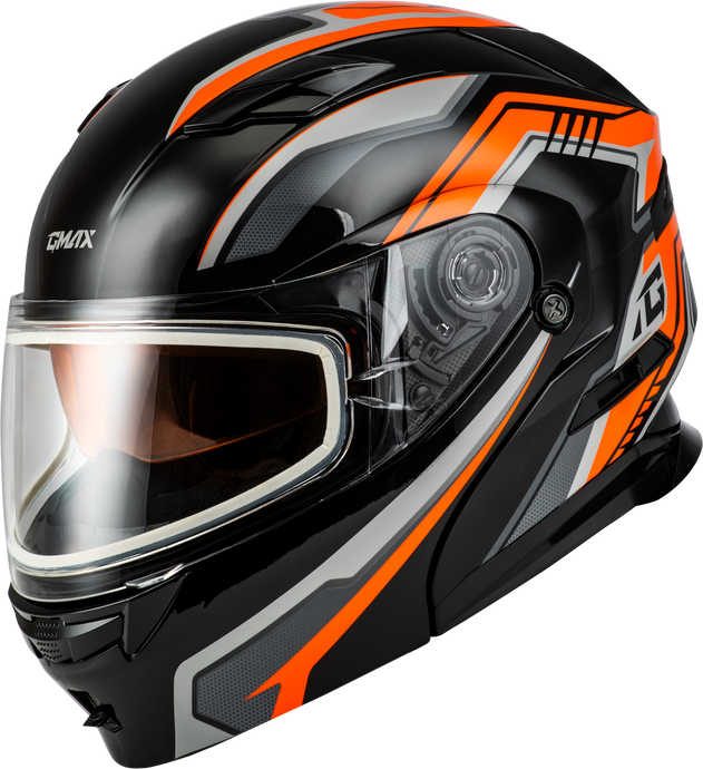 MD-01S TRANSISTOR SNOW HELMET ORANGE/BLACK MD M20139285 image 1