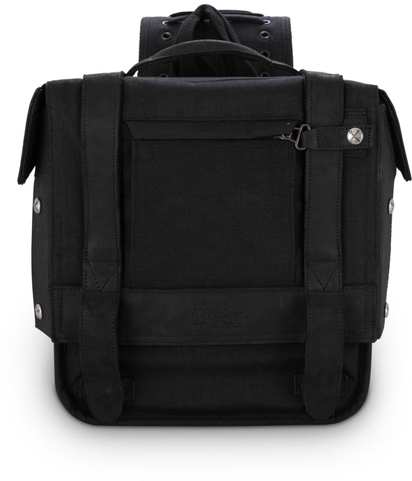 THROWOVER SADDLEBAG BLACK B15-1002B image 1