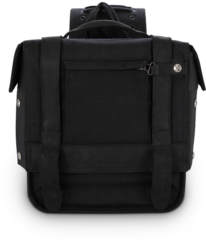 Load image into Gallery viewer, THROWOVER SADDLEBAG BLACK B15-1002B image 1
