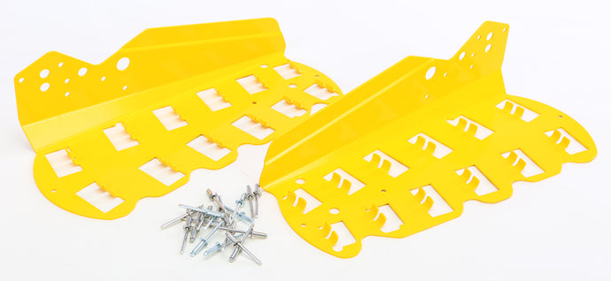 EXTREME RUNNING BOARD SUPPORT (YELLOW) 183-118 image 1