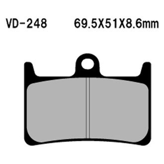 VESRAH BRAKE PADS (VD-248/2)