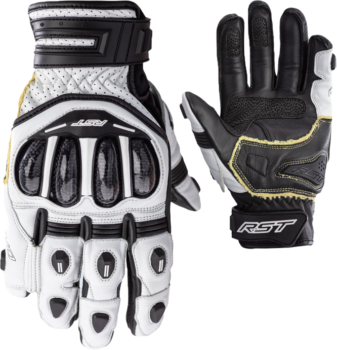 TRACTECH EVO 4 SHORT CE GLOVE WHITE/WHITE/BLACK LG 102667WHI-10 image 1