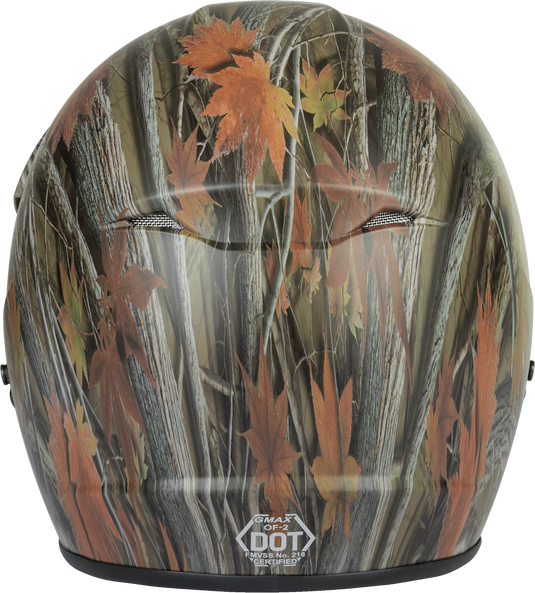 YOUTH OF-2Y OPEN-FACE HELMET LEAF CAMO YL G1021562 image 3