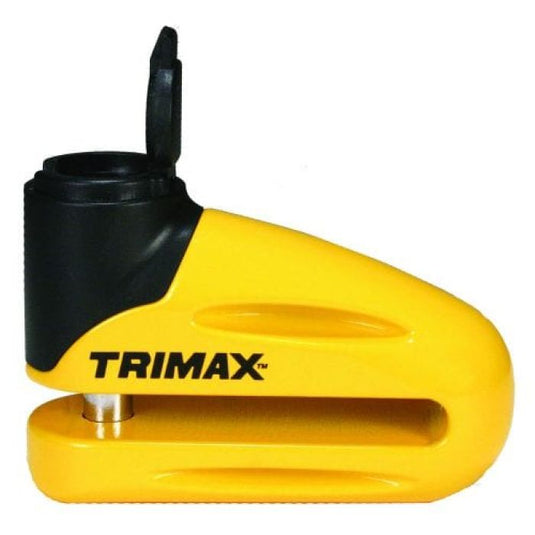 TRIMAX MOTORCYCLE DISC LOCK YELLOW