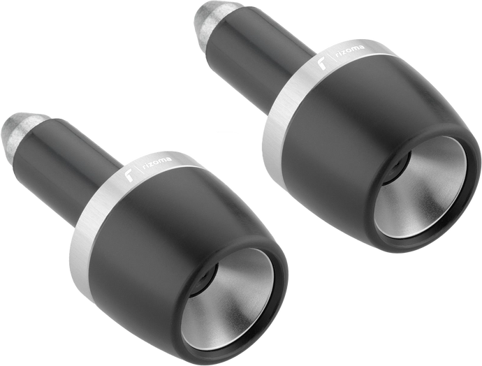 BAR ENDS PAIR SILVER MA532A image 1