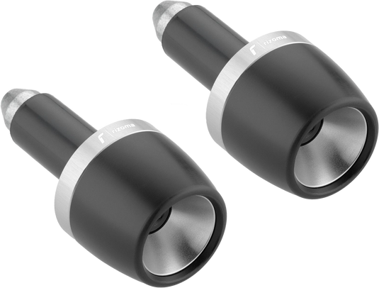 BAR ENDS PAIR SILVER MA532A image 1