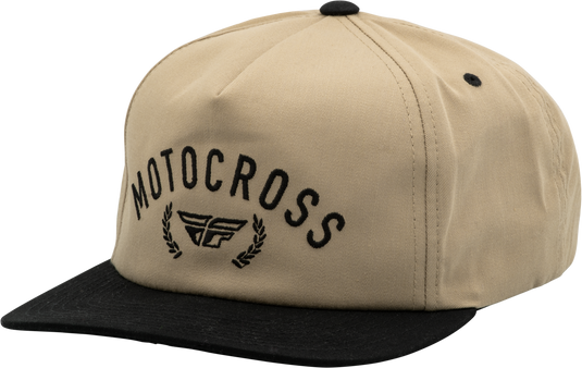FLY CHAMPION HAT LIGHT TAN/BLACK 351-0015 image 1