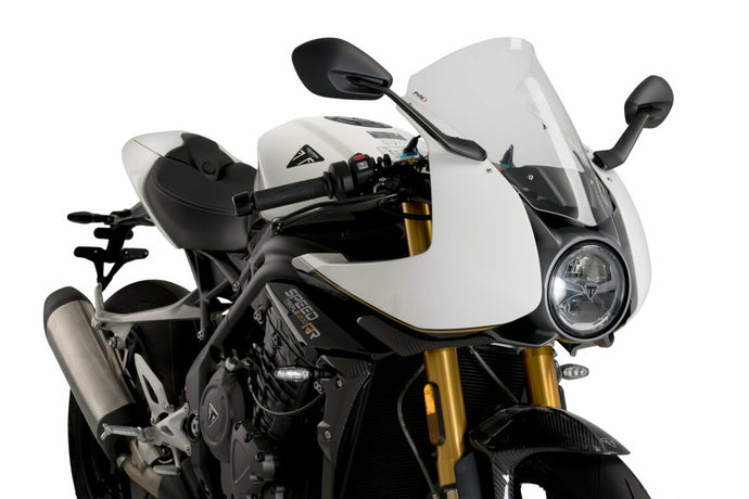 WINDSCREEN R-RACER CLEAR TRI 21262W image 1