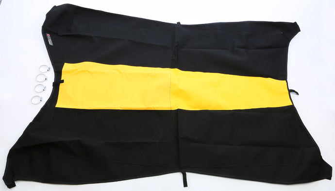 BIMINI TOP BLACK/YELLOW 875-601-87 image 1
