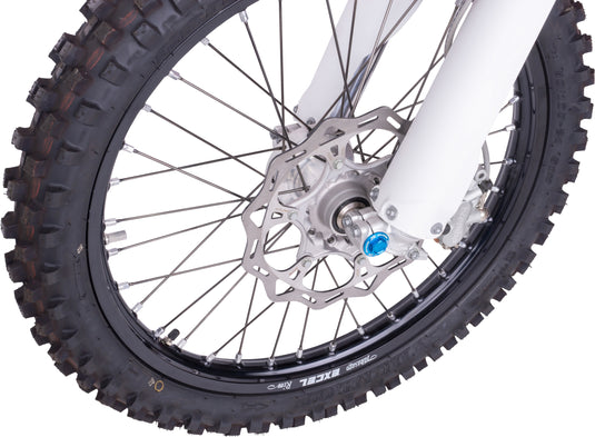 AXLE STOP BOLT M20X19-P1.5 H22 H-BLUE ZE93-8079 image 2